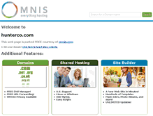 Tablet Screenshot of hunterco.com